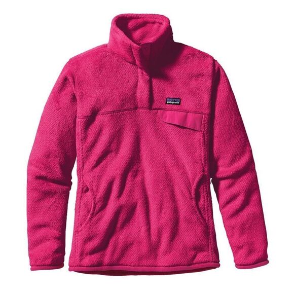 Patagonia Re-Tool Snap-T Radiant Magenta Pink Fleece Pullover size S - Picture 1 of 10